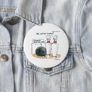Rick London Cartoons Lustige Comic  Button