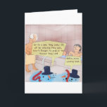 Rick London Comic Snowman Funny Gifts Feiertagskarte<br><div class="desc">Sie sehen ein Geschenk, Tee, Tasse, Gehäuse für mobile Geräte, eine umweltfreundliche Tasche, eine Kappe, einen Schlüsselanhänger oder ein anderes Sammelgeschenk, das Rick London von den Cartoon der Londoner Londoner City Nummer 1 geschaffen hat. Dieser Artikel heißt "Snowman Vacations". Jedes Produkt wird aus hochwertigsten Materialien hergestellt und zum günstigsten Preis...</div>