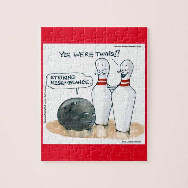 Rick London Funny Bowling Puzzle (Vertikal)