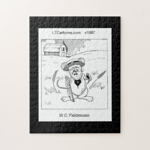 Rick London Funny Field Mouse Comic Puzzle