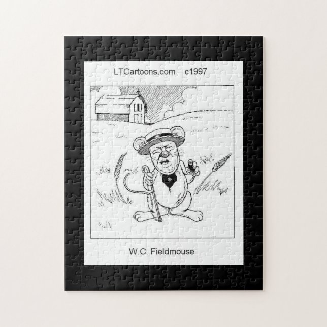 Rick London Funny Field Mouse Comic Puzzle (Vertikal)