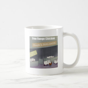 Rick London Funny Free Range Chicken Kaffeetasse