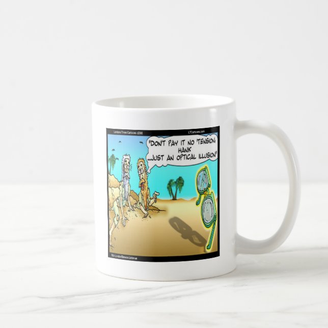 Rick London Funny Optometrist Illusion Tasse (Rechts)