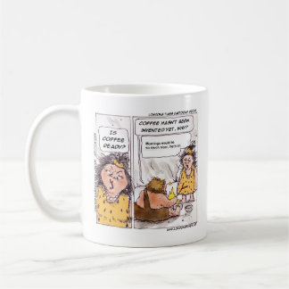 Rick London Funny Prehistorisches Coffee Comic Kaffeetasse