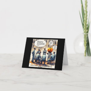 Rick London Funny Pumpkin Spice Prison Karte