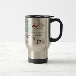 Rick London "Humpty Trumpty" Funny Gifts Reisebecher
