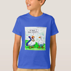 Rick London Jungen Lustige Gans Vampir Mit Glocken T-Shirt