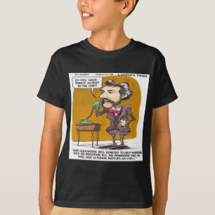 Rick London Lustig Alexander Bell Telefon Streich T-Shirt