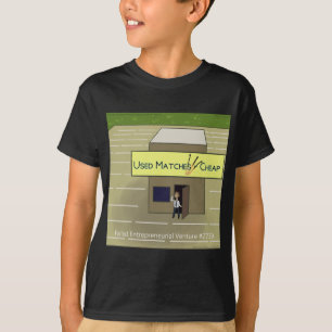 Rick London Lustig Gebrauchte Streichhölzer Untern T-Shirt