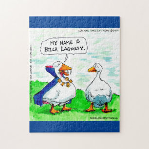 Rick London Lustige Gans Vampir mit Glocken Puzzle