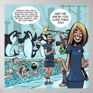 Rick London Orca Rache Funny Poster