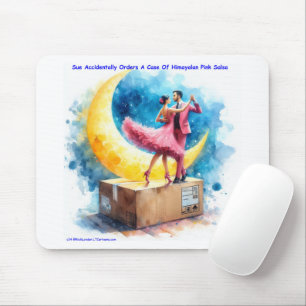 Rick London Pink Himalayan Salsa Lustig  Mousepad