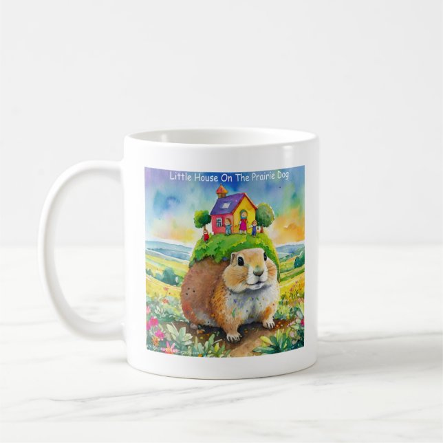 Rick London Prairie Dog Life Comic Kaffeetasse (Links)