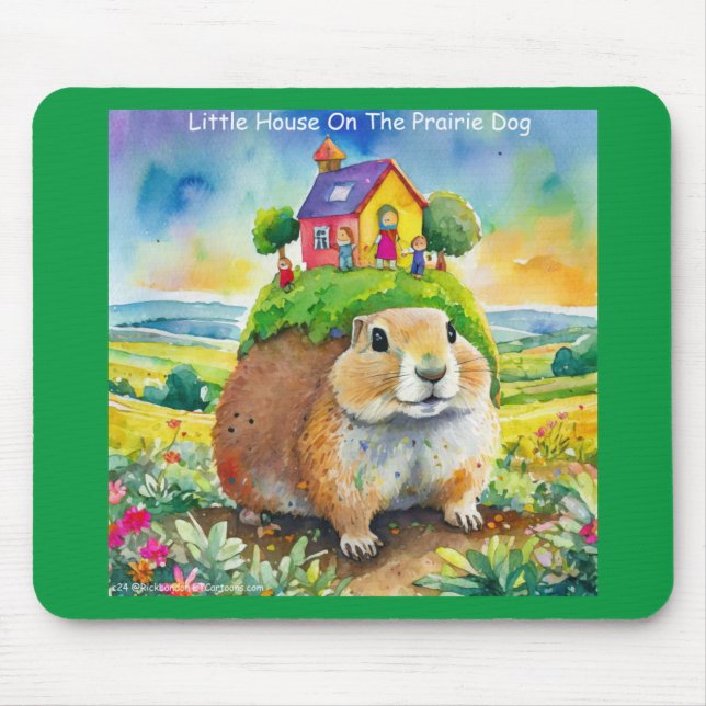 Rick London Prairie Dog Life Comic Mousepad (Vorne)