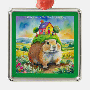 Rick London Prairie Dog Life Comic Ornament Aus Metall