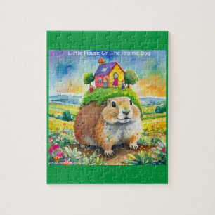 Rick London Präriehund-Leben Comic  Puzzle