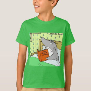 Rick London Shark Lawyer Funny T-Shirt
