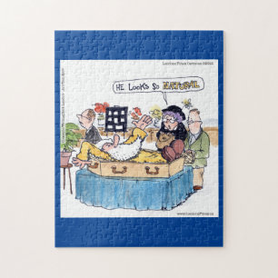 Rick London So Natural Funerary Funny Old Hippie Puzzle