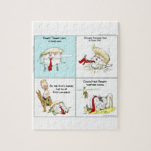 Rick London "Trumpty Dumpty" Funny Trump-Geschenk Puzzle