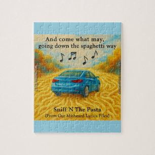 Rick Londons falsch verstandene Songtexte Spaghett Puzzle