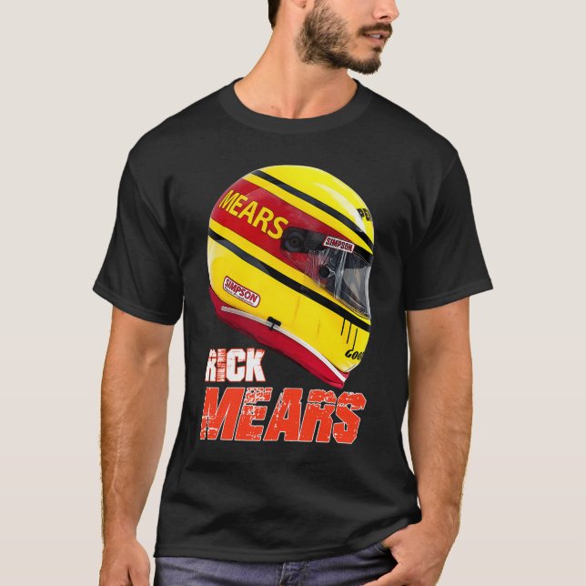 Rick Mears Indy 500 (1984) Artwork T-Shirt (Vorderseite)