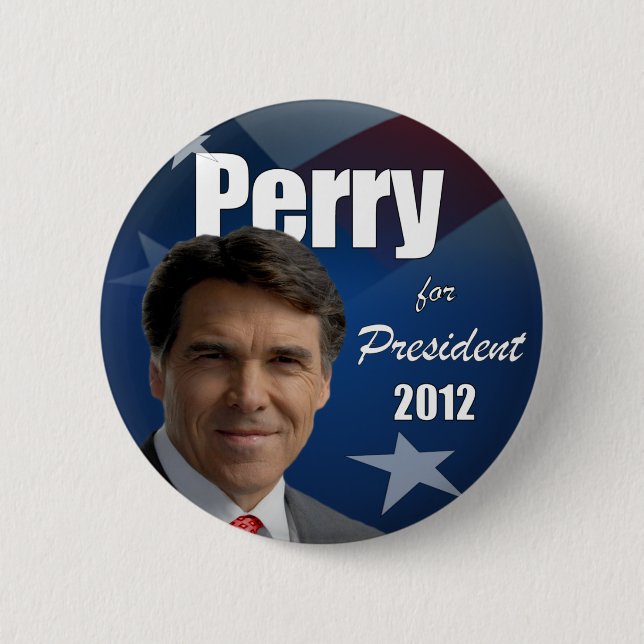 Rick Perry 2012 Button (Vorderseite)