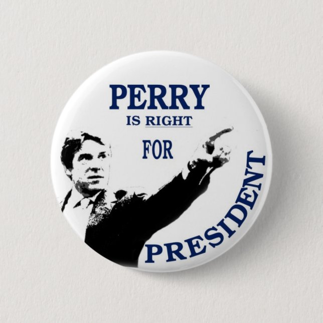 Rick Perry 2012 Button (Vorderseite)
