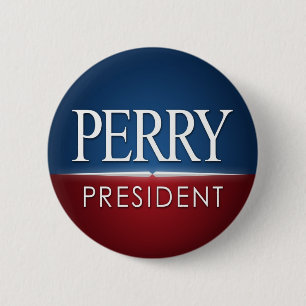 Rick Perry 2012 Button