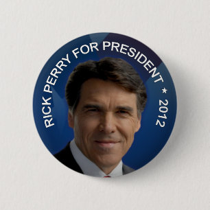 Rick Perry 2012 Button