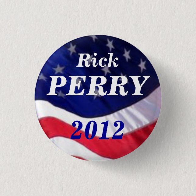 Rick Perry 2012 Knopf Button (Vorderseite)