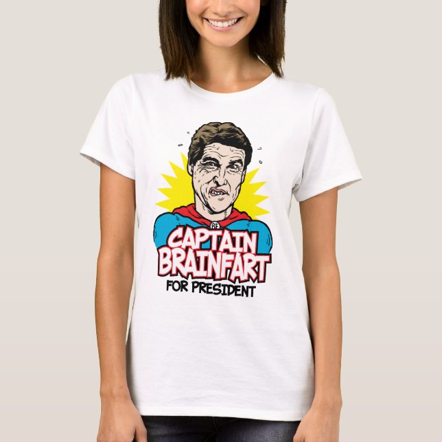 Rick Perry Kapitän Brainfart Shirt (Vorderseite)