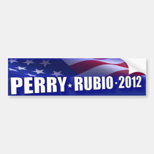 Rick Perry - Marco Rubio 2012 Autoaufkleber