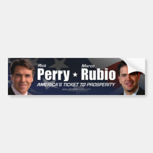 Rick Perry - Marco Rubio Autoaufkleber