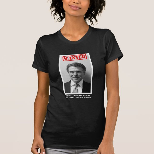 Rick Perry Mugshot T-Shirt (Vorderseite)
