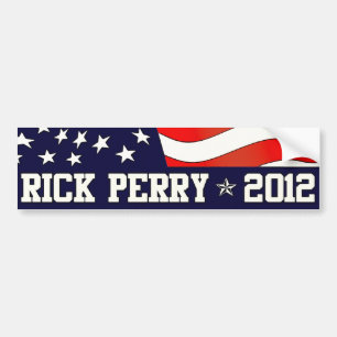 Rick Perry Präsident 2012 Autoaufkleber