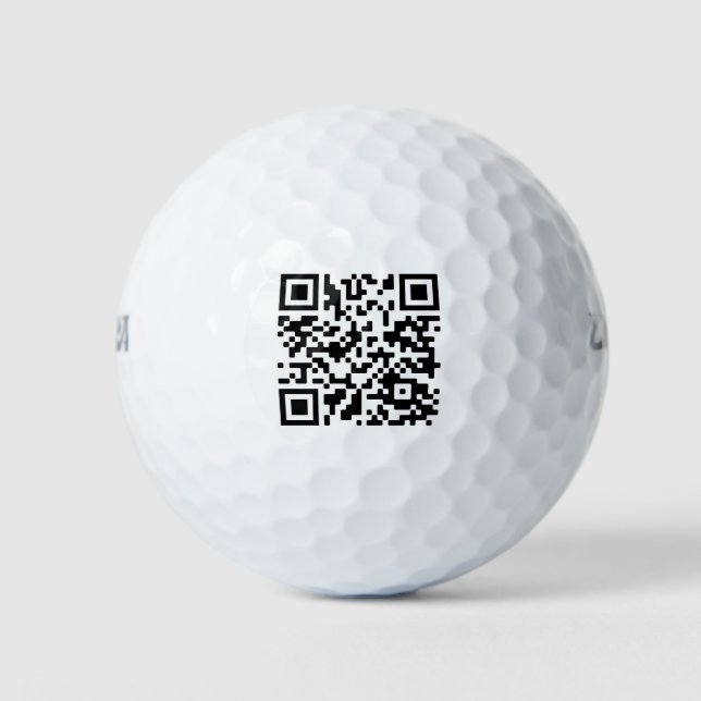 Rick Roll Golfball (Vorderseite)