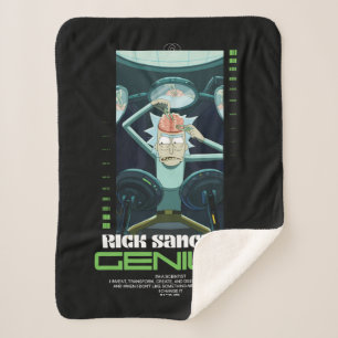 Rick Sanchez Genius Quote Graphic Sherpadecke