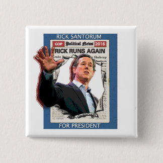 Rick Santorum 2016 Button