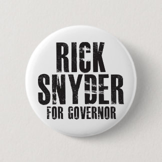 Rick Snyder für Gouverneur 2010 Button