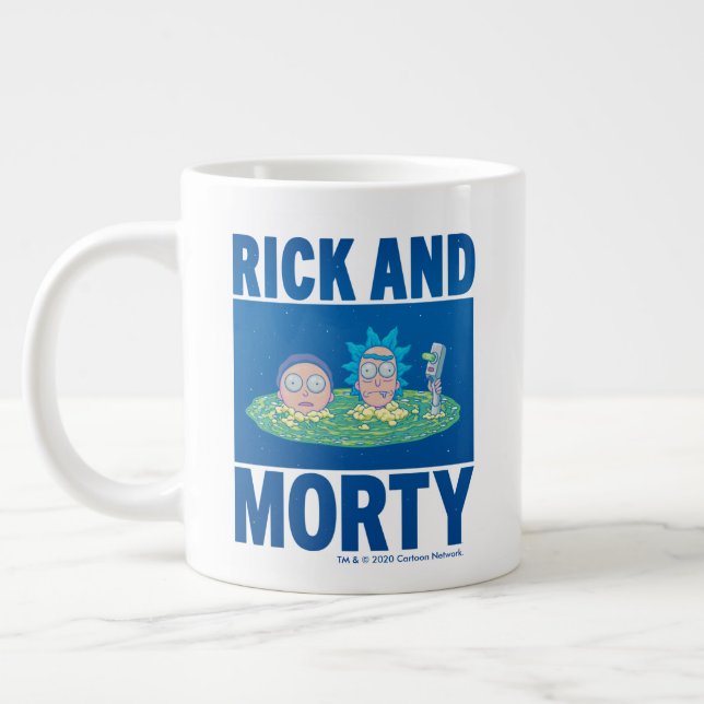 RICK UND MEHR™| Durchqueren des Portals Jumbo-Tasse (Links)