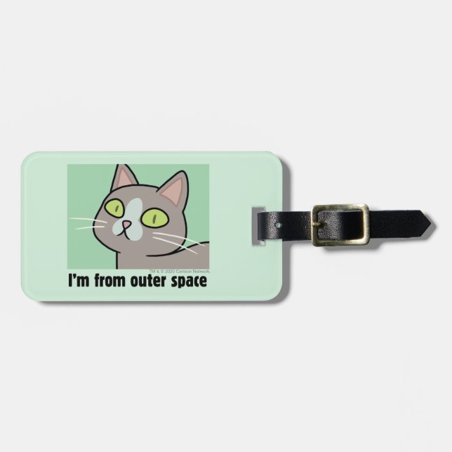 RICK UND MEHR™| Ich komme aus dem Weltraum Gepäckanhänger (Vorderseite horizontal)