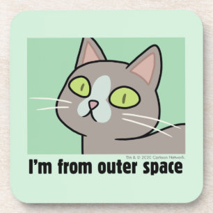 RICK UND MEHR™  Ich komme aus dem Weltraum Getränkeuntersetzer