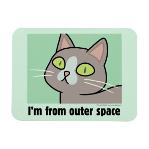 RICK UND MEHR™  Ich komme aus dem Weltraum Magnet