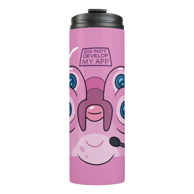 RICK UND MEHR™| MEINE APP NICHT ENTWICKELN THERMOSBECHER (Vorderseite)