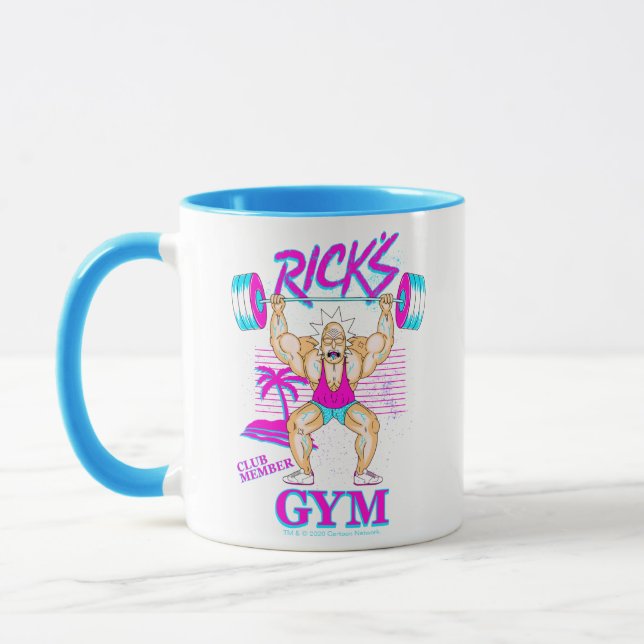 RICK UND MEHR™| Mitglied des Rick's Gym Club Tasse (Links)