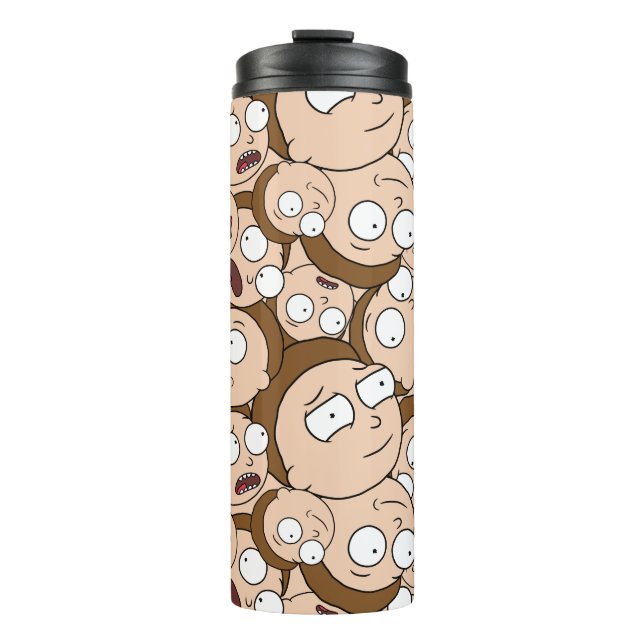 RICK UND MEHR™| Morty's Moods Thermosbecher (Vorderseite)