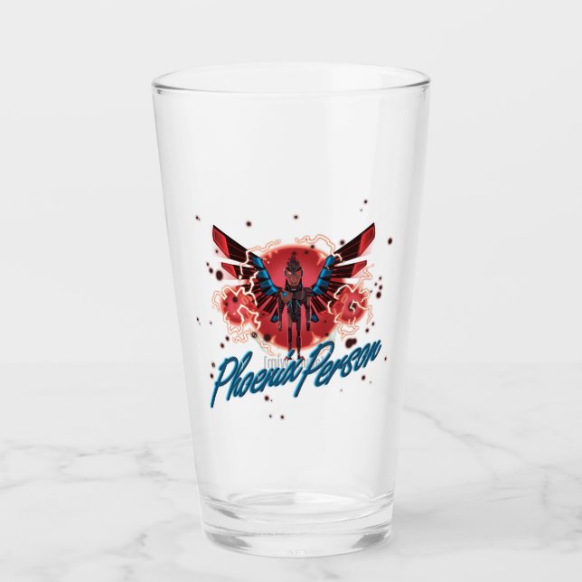 RICK UND MEHR™| Phoenix Glas (Vorderseite)