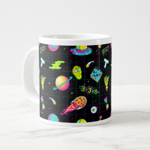 RICK UND MEHR™  Psychedelisches Muster der 3. Sais Jumbo-Tasse