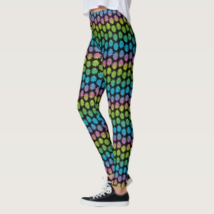 RICK UND MEHR™  Rainbow Rick Head Leggings
