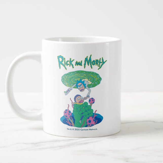 RICK UND MEHR™| Rettung des Portals Jumbo-Tasse (Links)